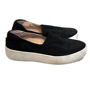 Steve Steven Madden Hilda Womens Black Fabric Slip On Sneaker 8M Comfort Shoes